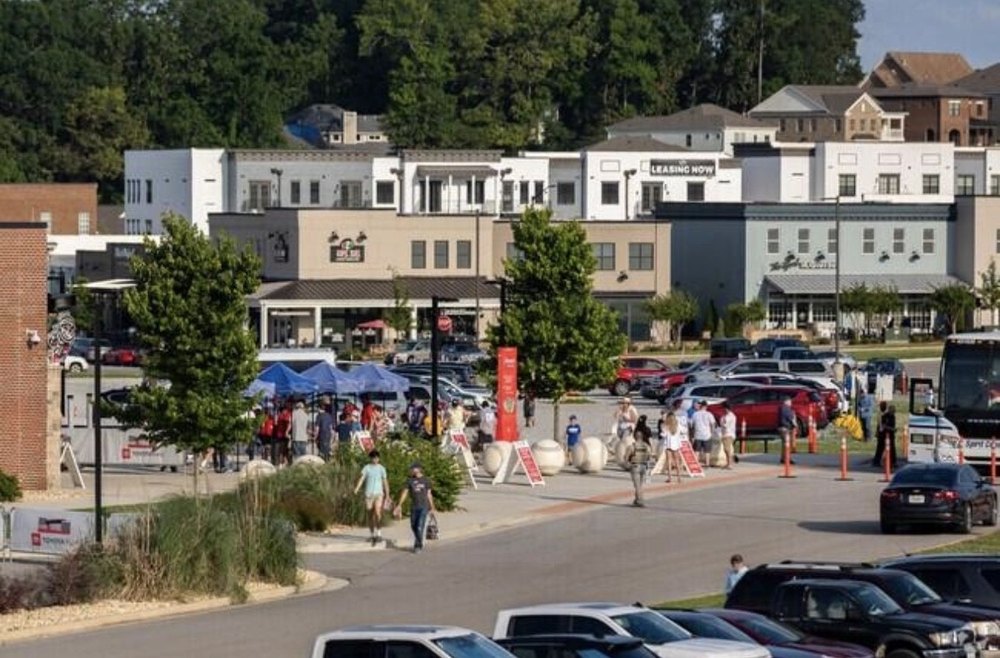 As a self-described "city girl," Payton appreciates the lifestyle offered by her mixed-use development neighborhood.