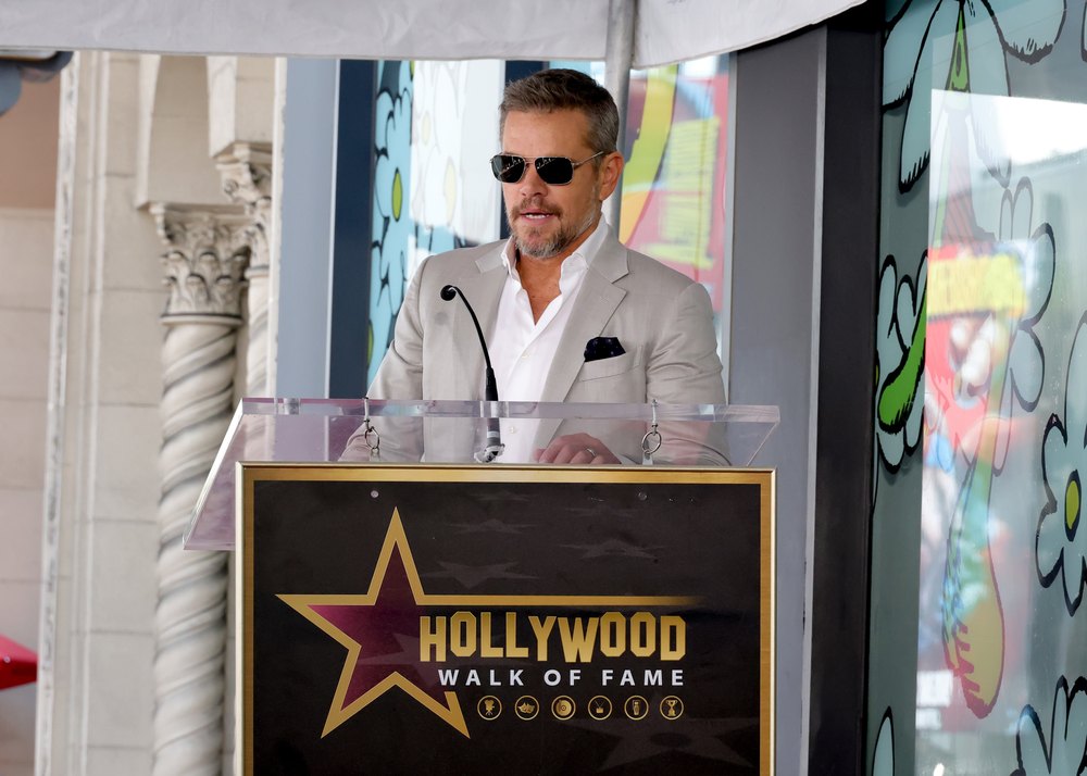 Stanley Tucci And Emily Blunt Honored With Star On Hollywood Walk Of Fame