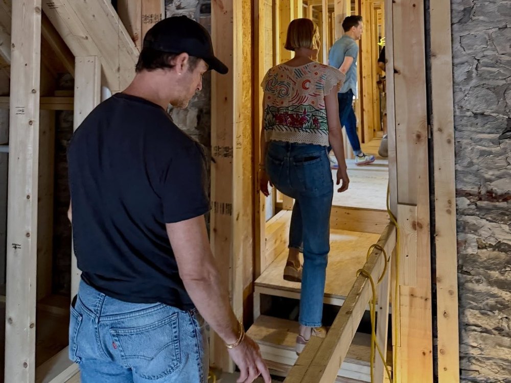 Leslie Bibb Shares Glimpse At Renovations At Upstate New York Home