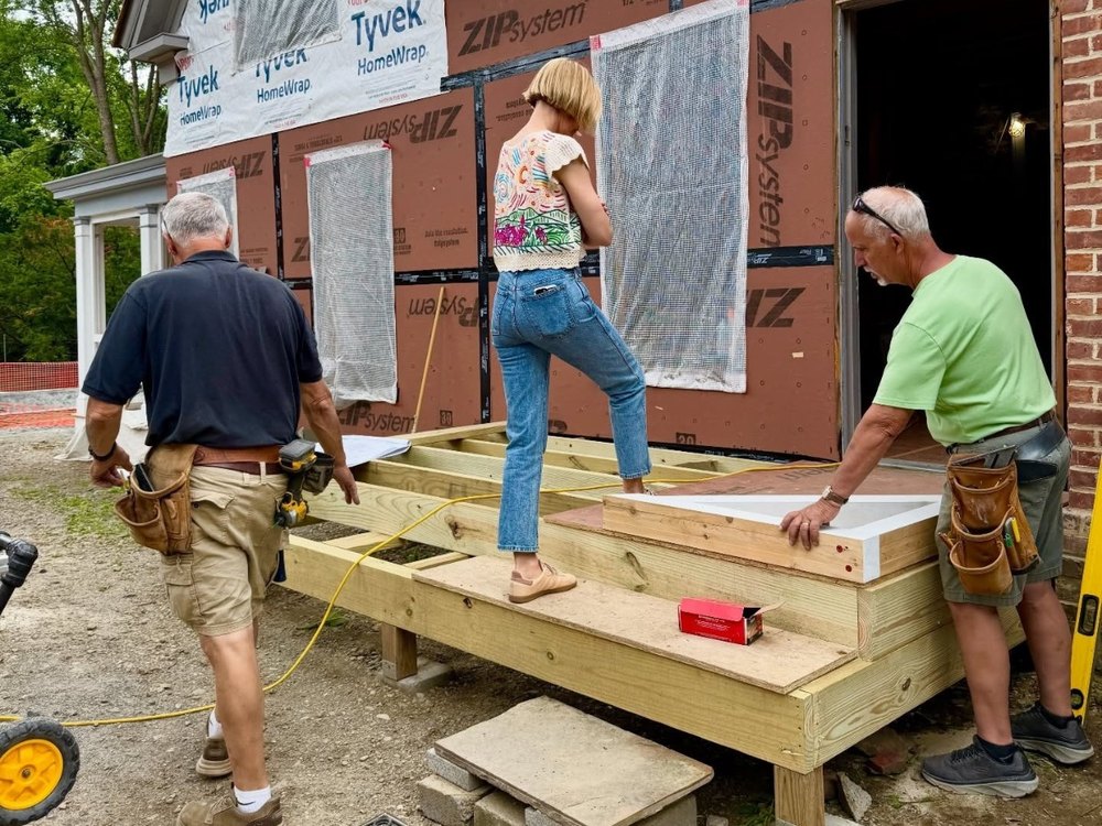Leslie Bibb Shares Glimpse At Renovations At Upstate New York Home