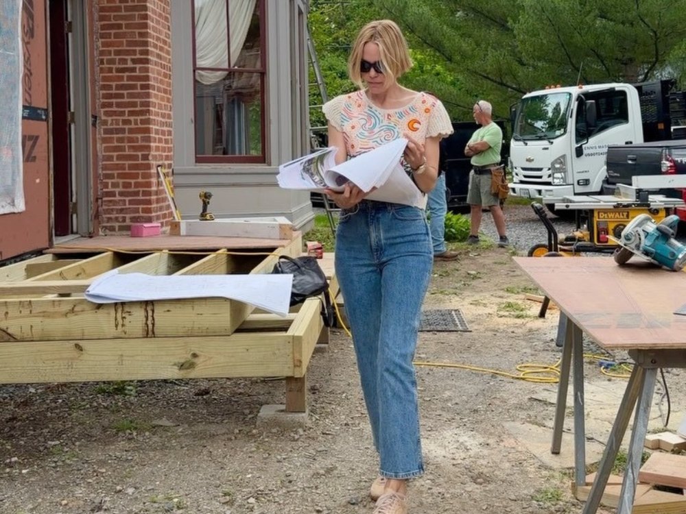 Leslie Bibb Shares Glimpse At Renovations At Upstate New York Home