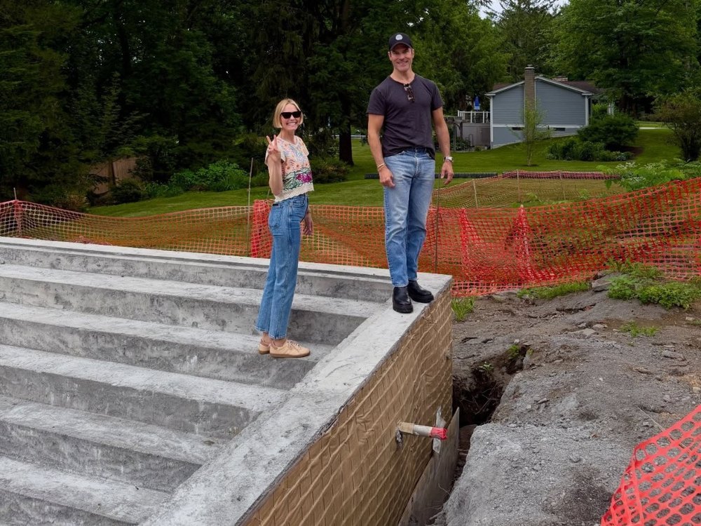 Leslie Bibb Shares Glimpse At Renovations At Upstate New York Home
