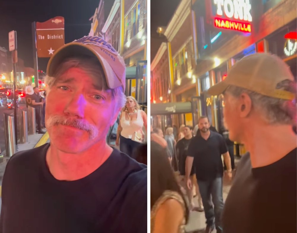 Anson Mount enjoys the bars in Nashville, TN