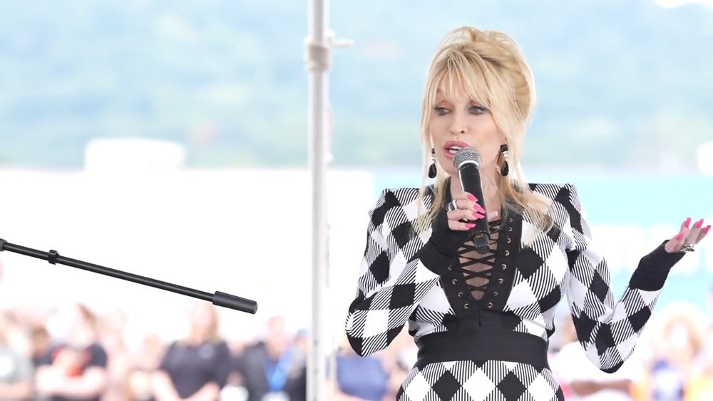 Country music singer and songwriter Dolly Parton announces a $1 million gift to Mountain Ways Foundation, along with a matching $1 million from her businesses, to help residents of eastern Tennessee who lost their homes in the floods that followed Hurricane Helene.