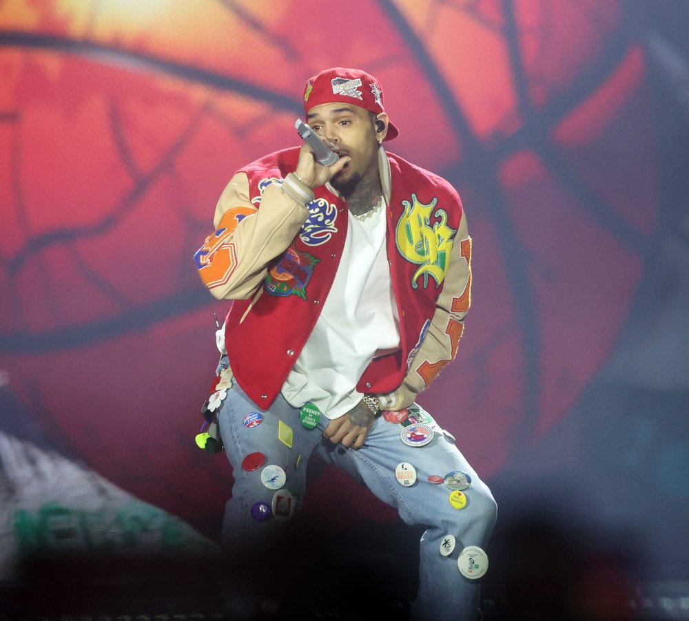 Chris Brown Performs At Chase Field